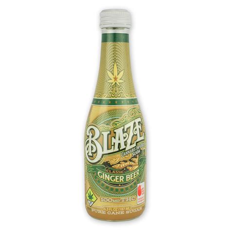 Blaze Sodas Ginger Beer Evergreen Herbal