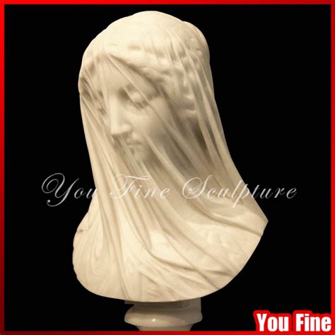 Natural Marble Indoor Decorative Veiled Lady Bust Statues Buy Veiled