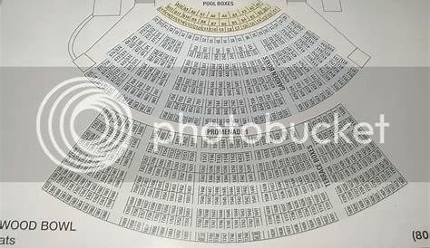 hollywood bowl seating chart pdf