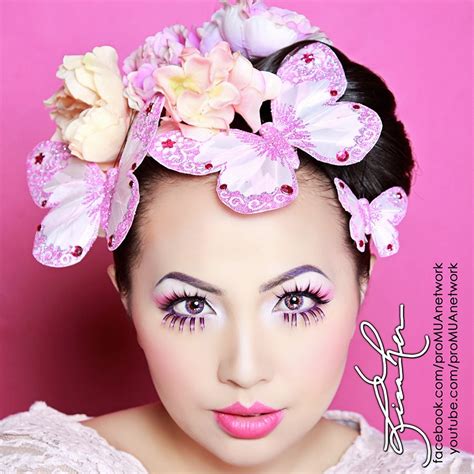 Spring Inspired Just Something With Florals And Butterflies Makeup By