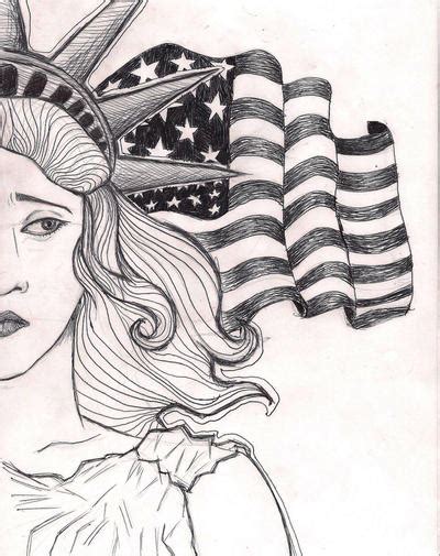 The Sadness Of Lady Liberty By The Music Moustache On Deviantart