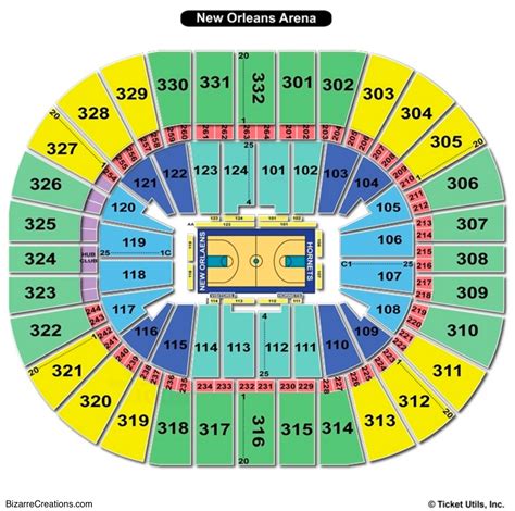 smoothie king center seating chart with seat numbers center seating chart