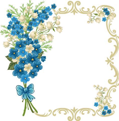 Large collections of hd transparent blue flowers border png images for free download. Blue Flower Border Clipart | Free download on ClipArtMag