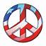 Buy Patriotic Peace Symbol Temporary Tattoo For USD 172 525 