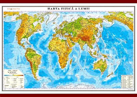 Harta Fizica A Lumii Edu Labro