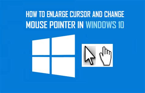 We did not find results for: How to Enlarge Cursor and Change Mouse Pointer in Windows 10
