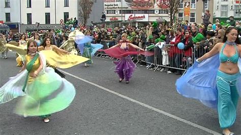 thousands attend parades across ireland