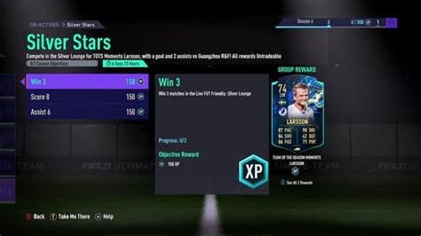 Fifa 21 How To Complete Tots Moments Silver Stars Sam Larsson
