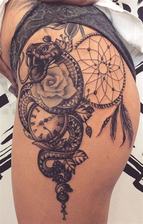 46 Trendy Leg Tattoos Ideas Women | Hip tattoo designs, Hip thigh
