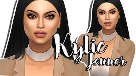 The Sims 4 Kylie Jenner Create A Sim Youtube