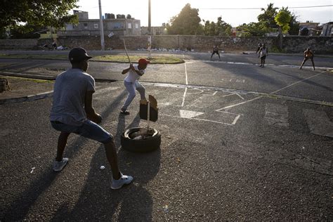 Stickball Game Underpins Dominican Republics Baseball Success La Prensa Latina Media