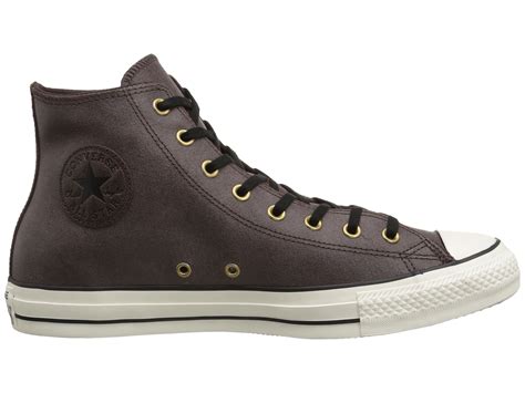 Converse Chuck Taylor® All Star® Vintage Leather Hi In Gray Lyst