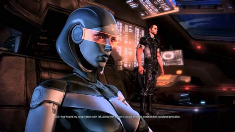 Mass Effect 3 Joker And Edi Reflect On The Rannoch Mission Youtube