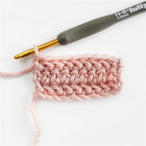 How To Crochet The Herringbone Half Double Crochet Easy Crochet Patterns