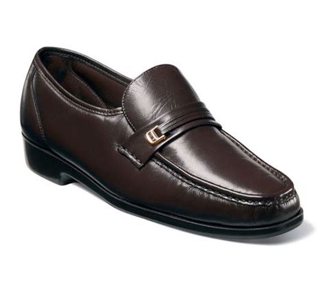 Florsheim Mens Riva Slip On Dress Up Leather Shoes Ebay