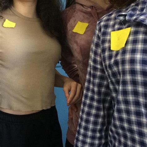 canadian teens are protesting their school s “sexist” dress code with yellow squares teen vogue