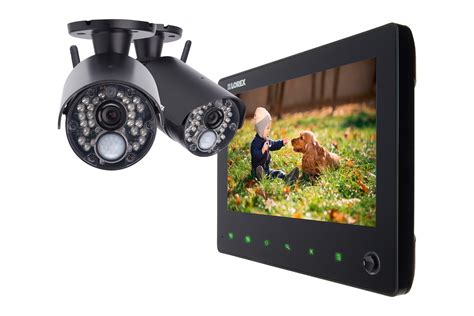 Wireless Video Security System with 720p HD Cameras & 7