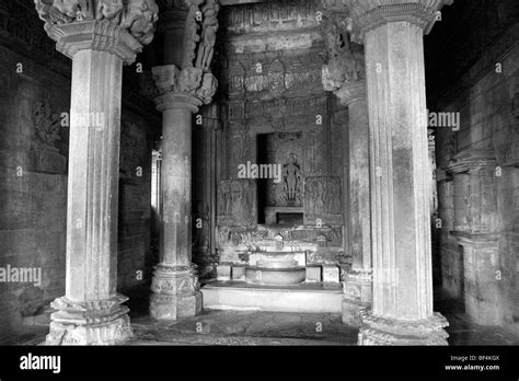 Interior Khajuraho Western Temples India Stock Photo Alamy