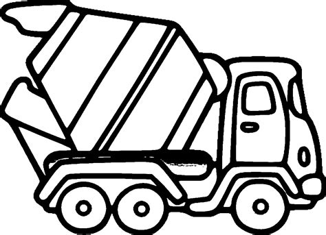 Simply do online coloring for cement truck for construction work coloring page directly from your gadget, support for ipad, android tab or using greetings everyone , our todays latest coloringpicture that your kids canhave some fun with is cement truck for construction work coloring page, listed. Cement Truck Coloring Page - Coloring Home