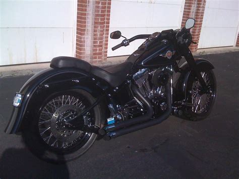 The triumph thunderbird storm is backed by a better network. Custom blacked out fatboy bagger - Harley Davidson Forums