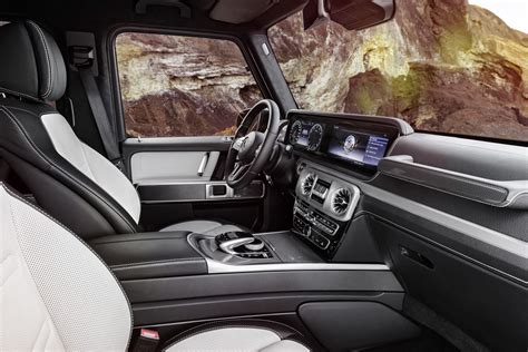 There are dozens of leather choices, many of them in premium nappa hides, coming in colors like bengal red. 2019 Mercedes G-Class Interior Officially Revealed ...
