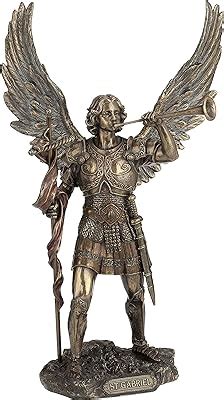 Archangel Metatron Figure Bronziert Angel Decoration Figure Holy Figure