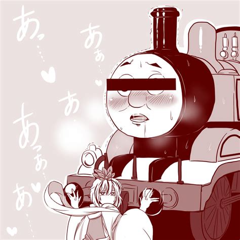 Toramaru Shou And Thomas The Tank Engine Touhou And 1 More Drawn By Amazontaitaitaira