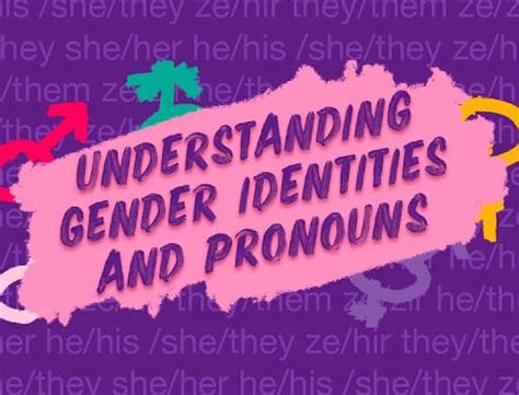 Understanding Gender Identities And Pronouns Ellaone Uk