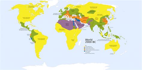 World 2000 Bc Vivid Maps
