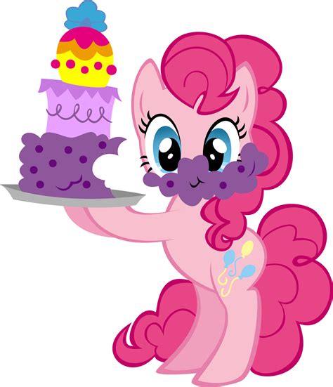 Pinkie Pie With Cake By Ernestboy On Deviantart My Little Pony