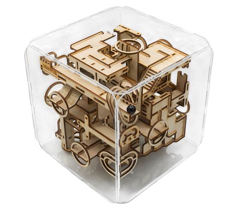 This Marble Labyrinth Kit Packs 150 Obstacles In An 8 Cube