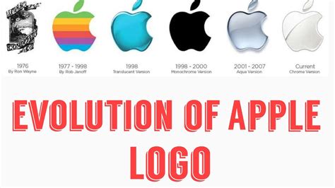 The story about the apple logo is as rich as the brand itself: History of Apple logo - YouTube
