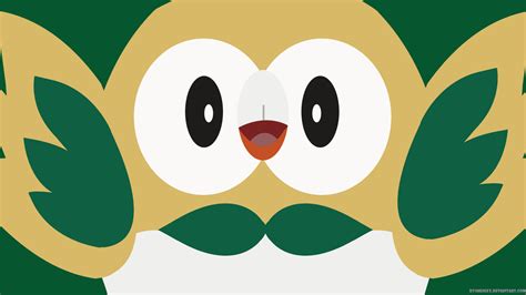 Rowlet I Choose You By Ryoheigfx On Deviantart