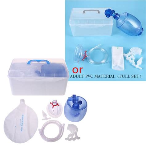 【hot Sale】adultschildreninfants Manual Resuscitator Pvc Ambu Bag