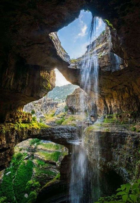 Baatara Gorge Waterfall Lebanon 9 רדיו חיפה 1075