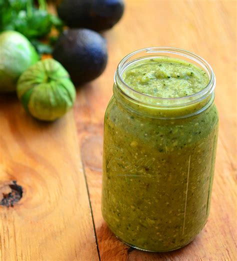 This shrimp taco recipe makes a delicious and fun meal! Avocado Tomatillo Salsa - Onion Rings & Things