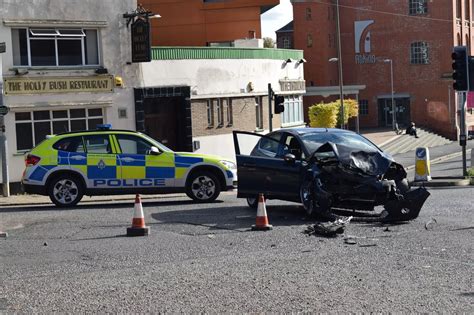 Car Crash In Lower Bond Street Hinckley Times