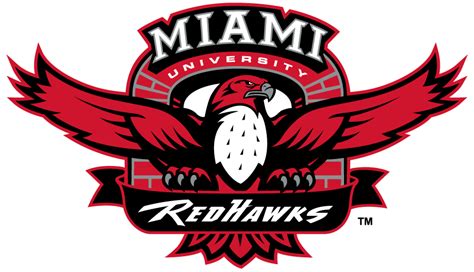 Miami Ohio Redhawks Logo Primary Logo Ncaa Division I I M Ncaa