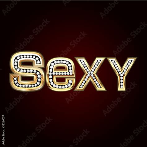 Sexy Word In Bling Stock Image And Royalty Free Vector Files On