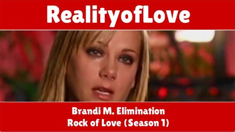 Rock Of Love Season Brandi M Elimination Youtube