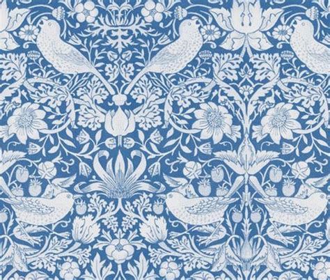 Pin By Rusty On Bedroom 2 Blue And White Wallpaper William Morris