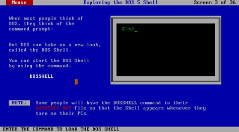 Offer Learn To Use Dos — Winworld