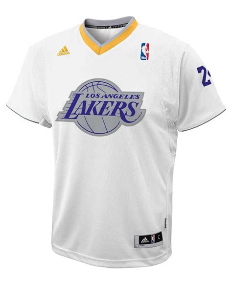 Adidas Kids Short Sleeve Kobe Bryant Los Angeles Lakers Swingman