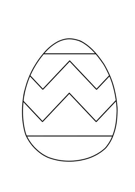 15 Free Printable Easter Egg Coloring Pages Freebie F