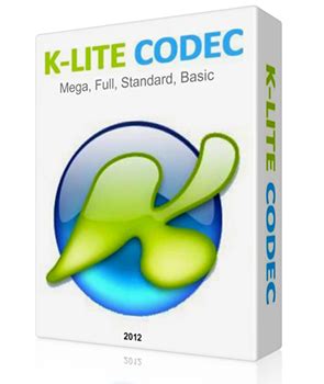 A powerful codec pack for all file formats. K-Lite Codec Pack 9.0.2 Mega/Full/Standard/Basic + x64 ...