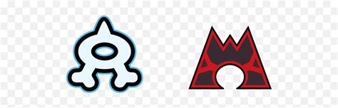Team Aqua Und Magma Pokemon Team Aqua Logo Pngteam Magma Logo Free
