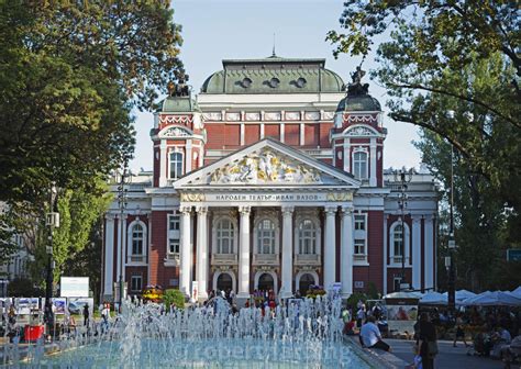 National Theatre Ivan Vazov In Sofia Bulgaria Rarchitecturalrevival