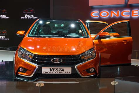 Moscow Aug 2016 Vaz Lada Vesta Cross Concept Presented At Mias