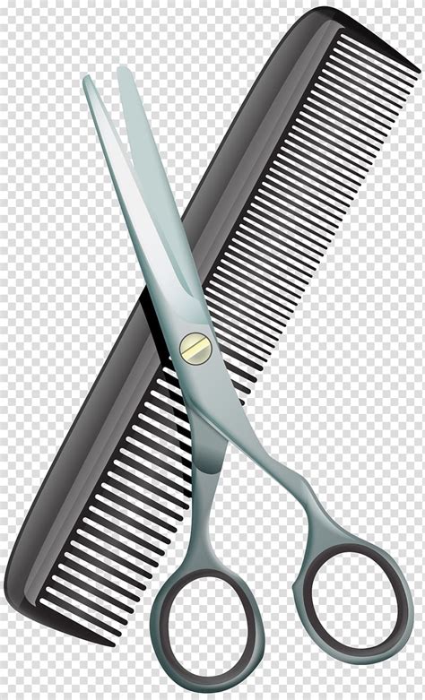 Scissors And Comb Illustration Comb Scissors Hair Cutting Shears
