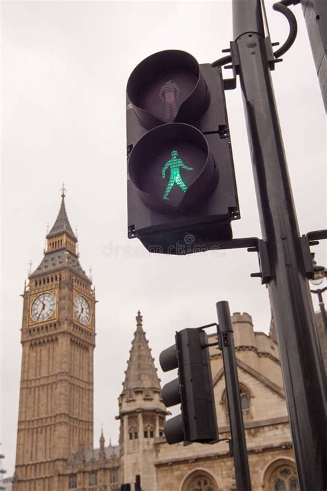 Traffic Light At Westminster London Editorial Stock Photo Image Of